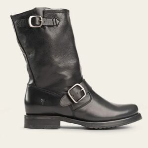 FRYE Veronica Short Boot Black Size 7